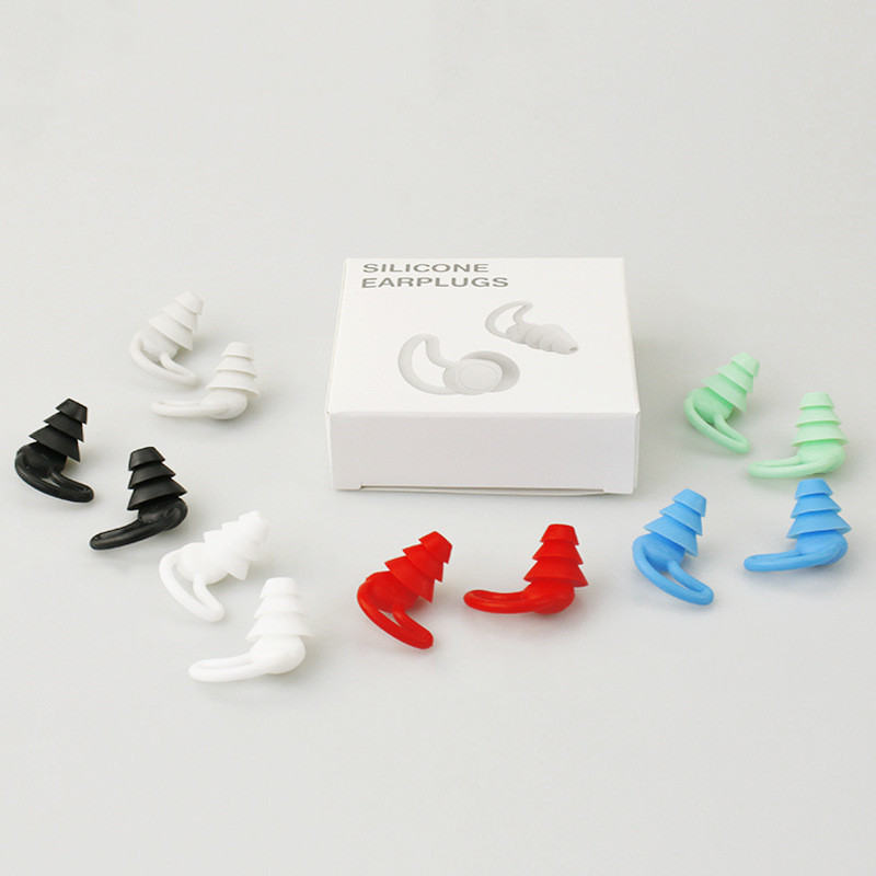 Ear Plugs for Noise Reduction, Ear Plugs for Sleeping Noise Cancelling, Washable Hearing Protection for Work, Travel, Concert