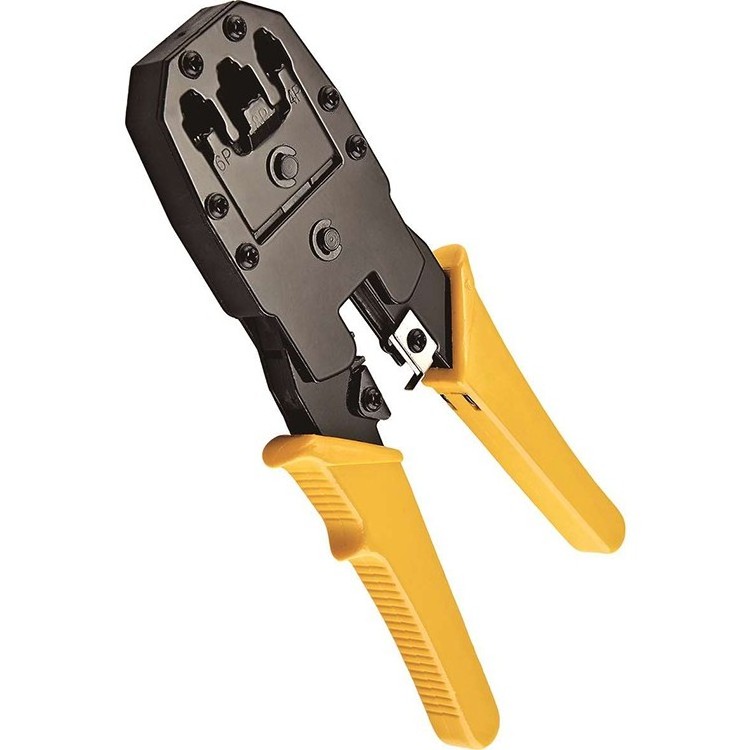 RJ45/RJ11 6P8P4P Network Cable Crimper Crimping Pliers Machine Cat5 Ethernet LAN Network Tool Computer Networking Tools