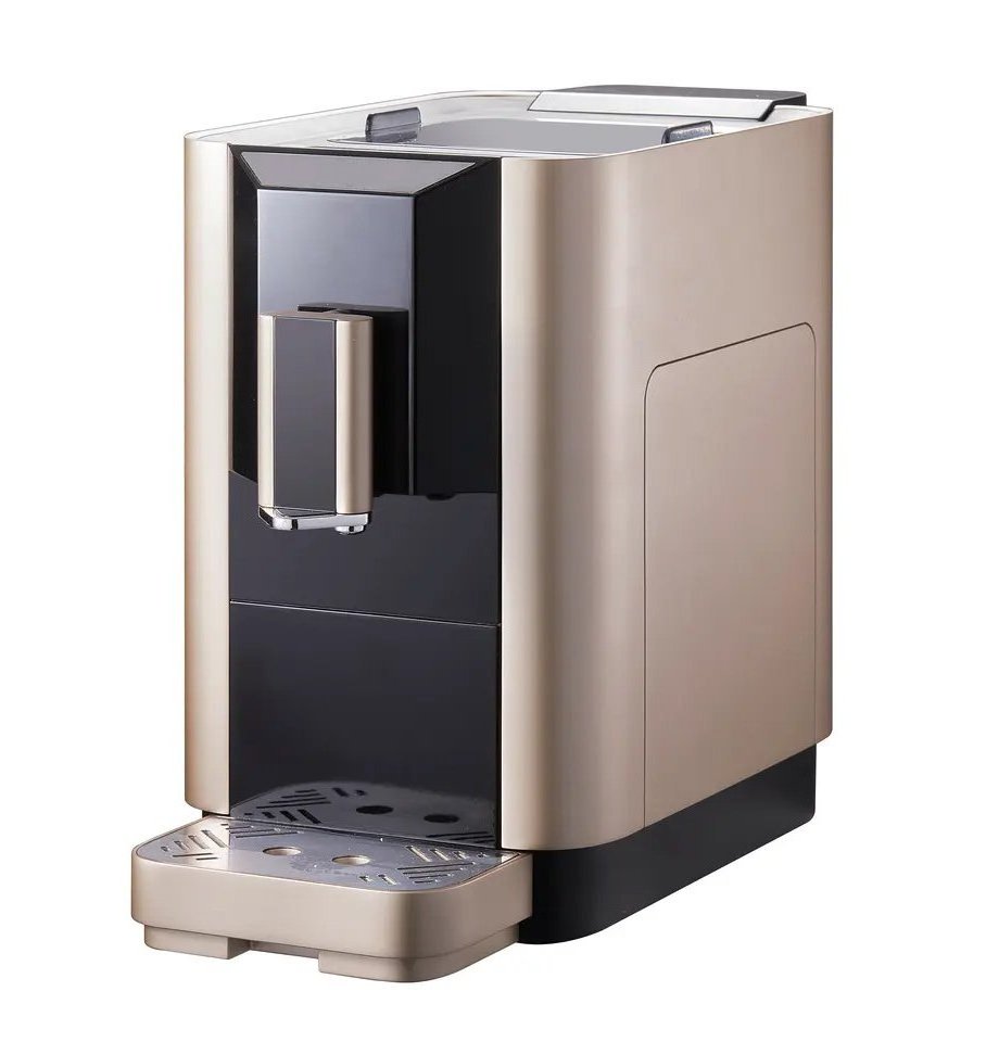 Espresso Coffee Machine Touch Screen Stainless Steel Black and White 20 Bar