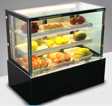 New Style Supermarket Cake Display Fridge Chiller Candy Display Cabinet