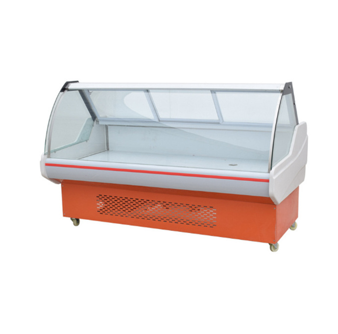 Commercial SPM Meat Display Chiller Supermarket Deli Case