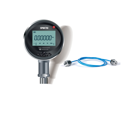 Test Pressure Gauge LED Display Digital Differential Pressure Gauge