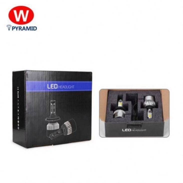 s2 LED Headlight Bulbs 18/24W 1500 Lumens Super Bright LED Headlights Conversion Kit 6500K Cool White IP65 Waterproof