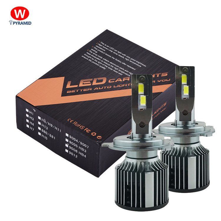 Wholesale Led Car Headlight H4 Lamps Normal Model LED Headlight 6500K Auto Headlight Bulb