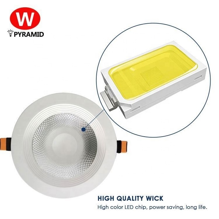 Market Led Down Light Retrofit Kit Recessed Led Downlight with high brightness