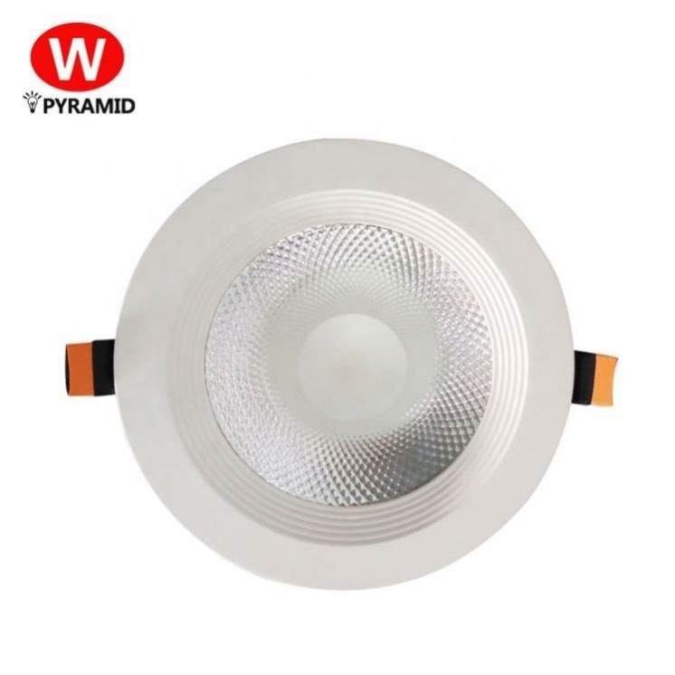 7W 10W 15W 20W 30W IP65 Recessed Indoor Fire Rated LED Downlight For Room Lighting