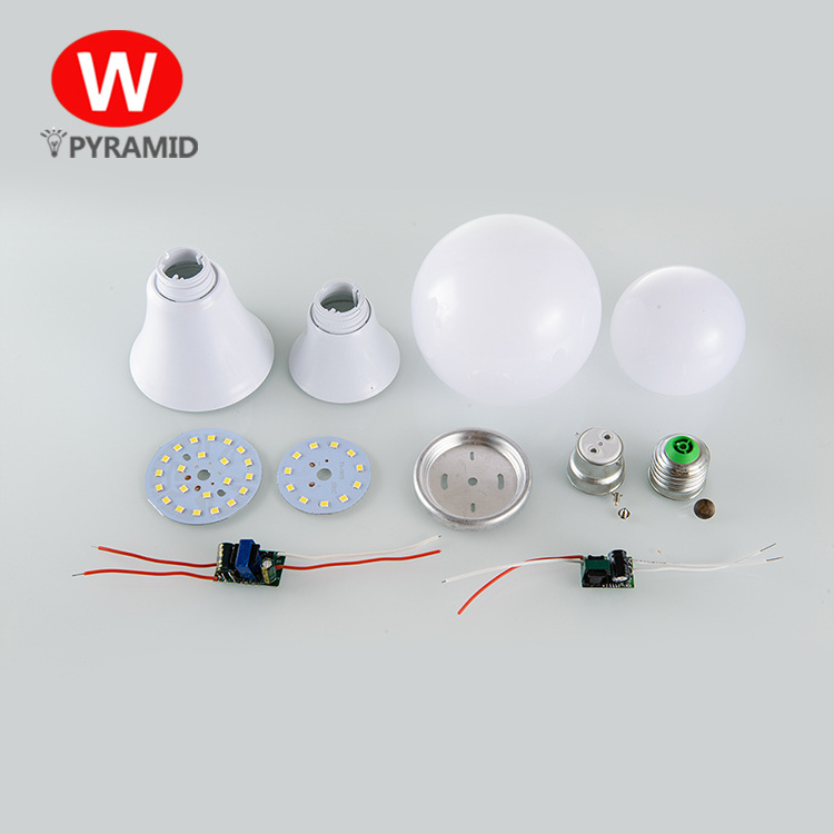 E27 3-Watt LED lights Bulb raw material