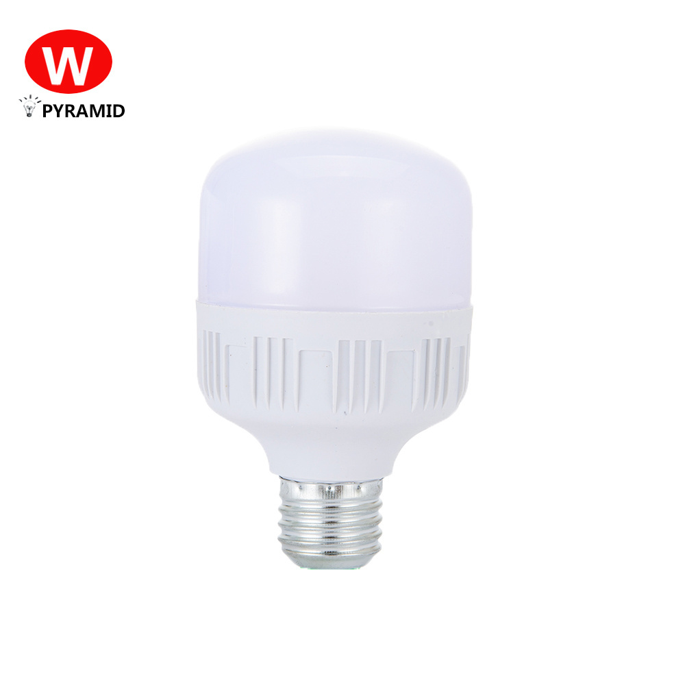 PYRAMID Good price 85-265V 38W plastic material E27/B22 cool white led bulb