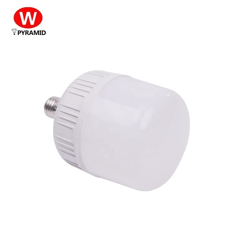 2022 New Style White T shape bulb 5w 9w 13w 18w 28w 38w 48W 60W B22 E27 PP+ Aluminum LED bulb