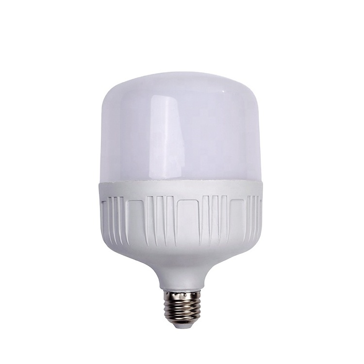 2022 New Style White T shape bulb 5w 9w 13w 18w 28w 38w 48W 60W B22 E27 PP+ Aluminum LED bulb