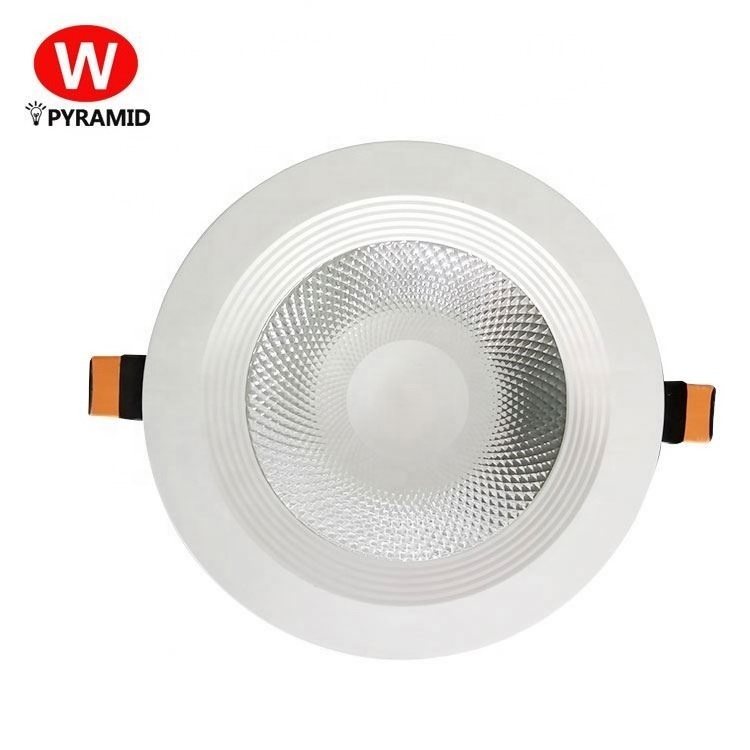 7W 10W 15W 20W 30W IP65 Recessed Indoor Fire Rated LED Downlight For Room Lighting