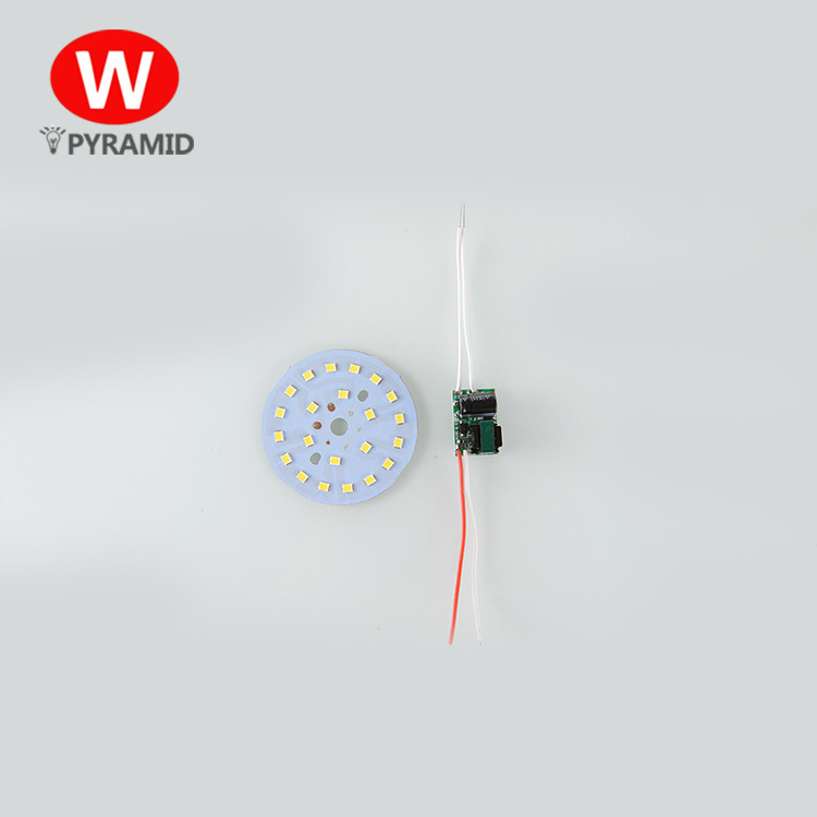 E27 3-Watt LED lights Bulb raw material