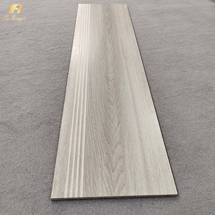 Modern matte full body marbles porcelain ceramic tile non slip homogeneous that exterir looks like wood tiles for stairs step