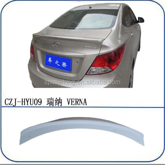 FOR HYUNDAI VERNA 2009 ACCENT 2008+ 2009+ CAR ABS SPOILERS