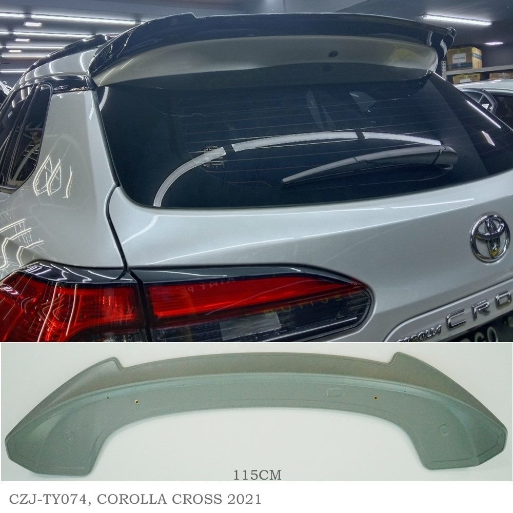 FOR TOYOTA COROLLA CROSS SUV HATCHBACK 2021+ CAR REAR ROOF SPOILER