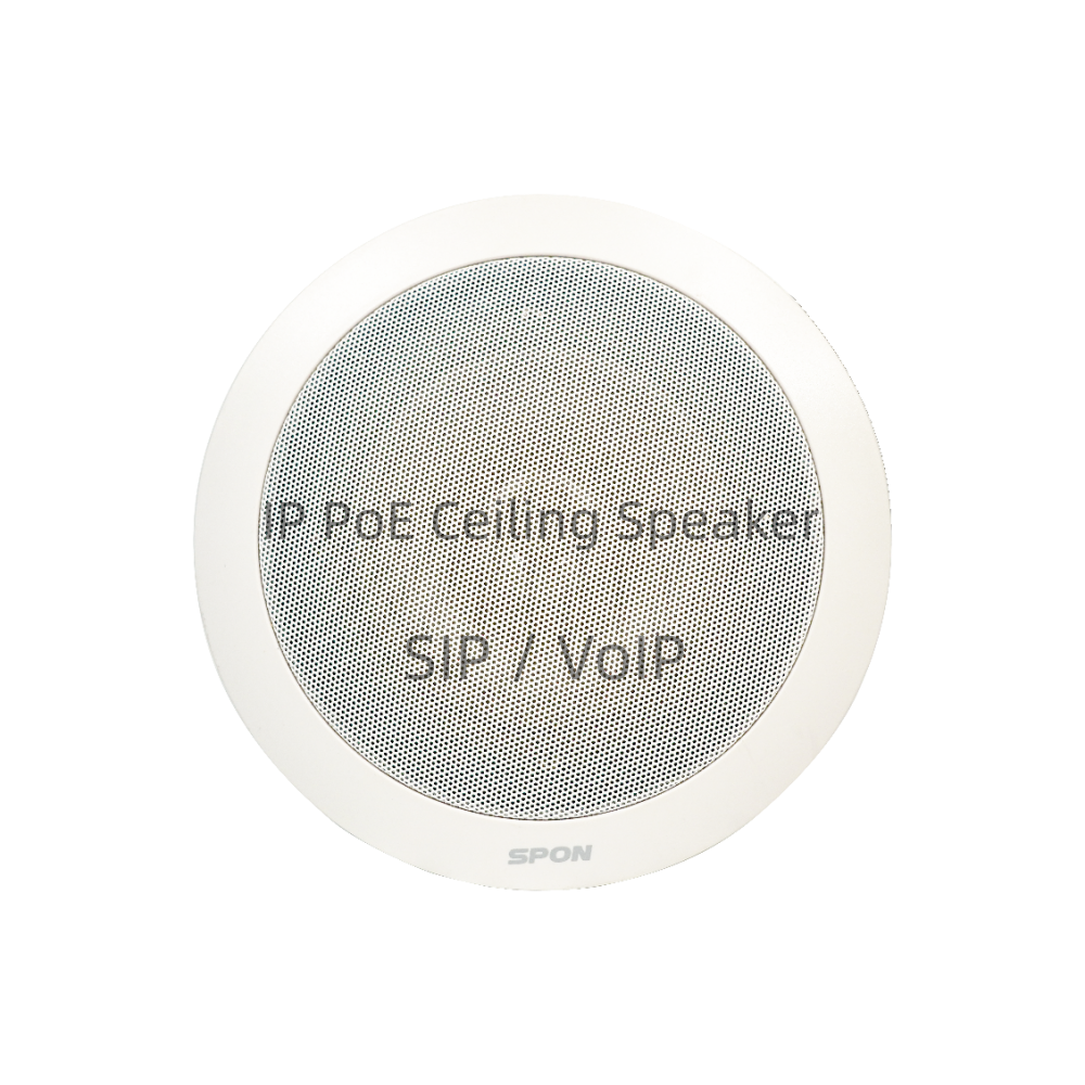 All-in-one Wideband IP PoE Ceilling Speaker for Public Address System Ceiling Sound System