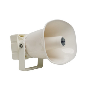 Aluminium 20W IP 65 outdoor weatherproof Loud horn speaker built in microphone  for pa system communication horn speaker