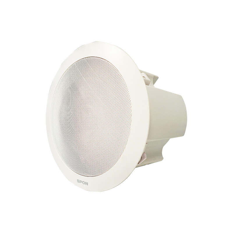 Two Way Communication IP PoE Ceiling Speaker for IP PA System