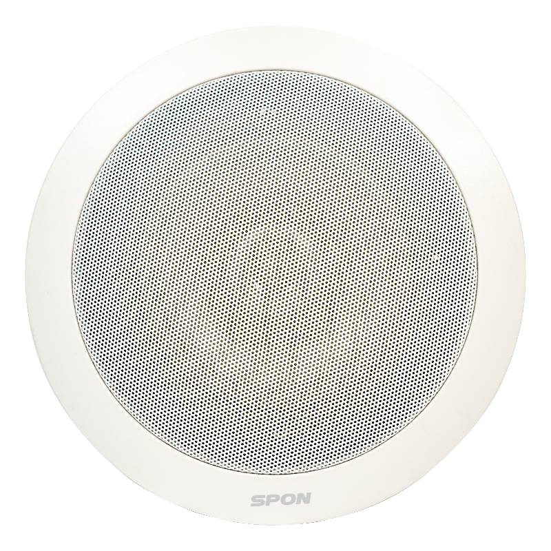 Talkback IP SIP PoE Ceiling Speaker for IP PA System With Alarm Input and Output