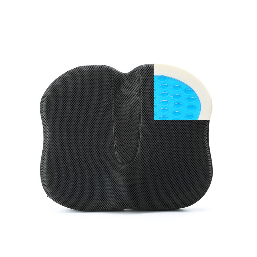 Coccyx Orthopedic Gel-Enhanced Comfort Foam Gel Memory Foam Zero Gravity Adult Car Chair Seat Cushion