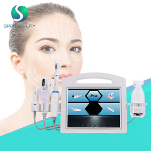 3 in 1 liposonic 4d hifu ultra refill loss face lift body slim Machine With v max