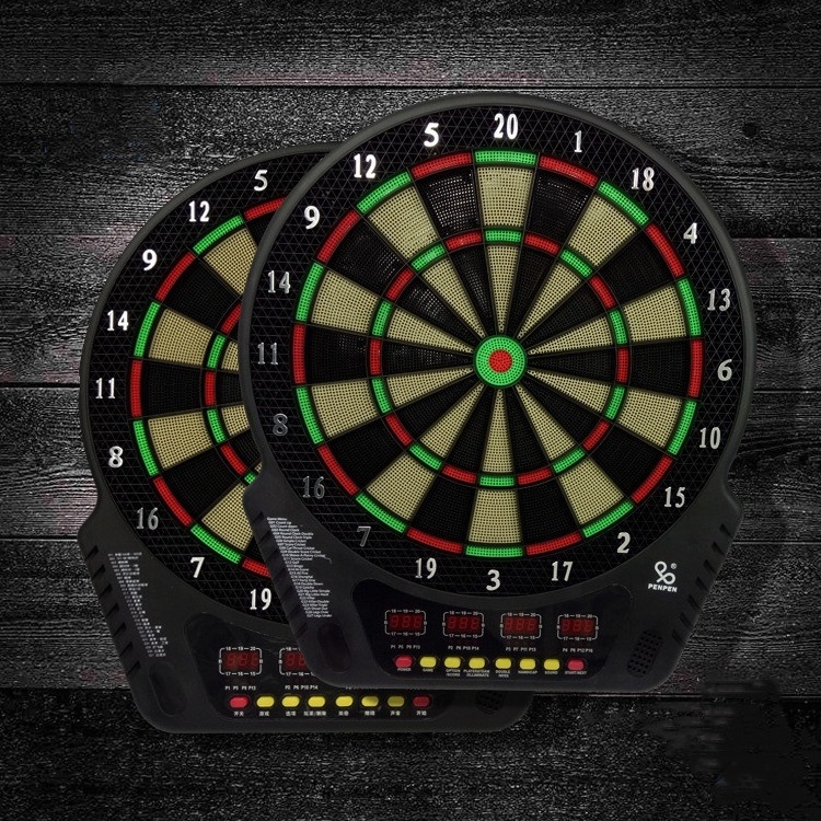 Professional LED Display Dart Game Machine Electronic Dartboard with 6 Darts