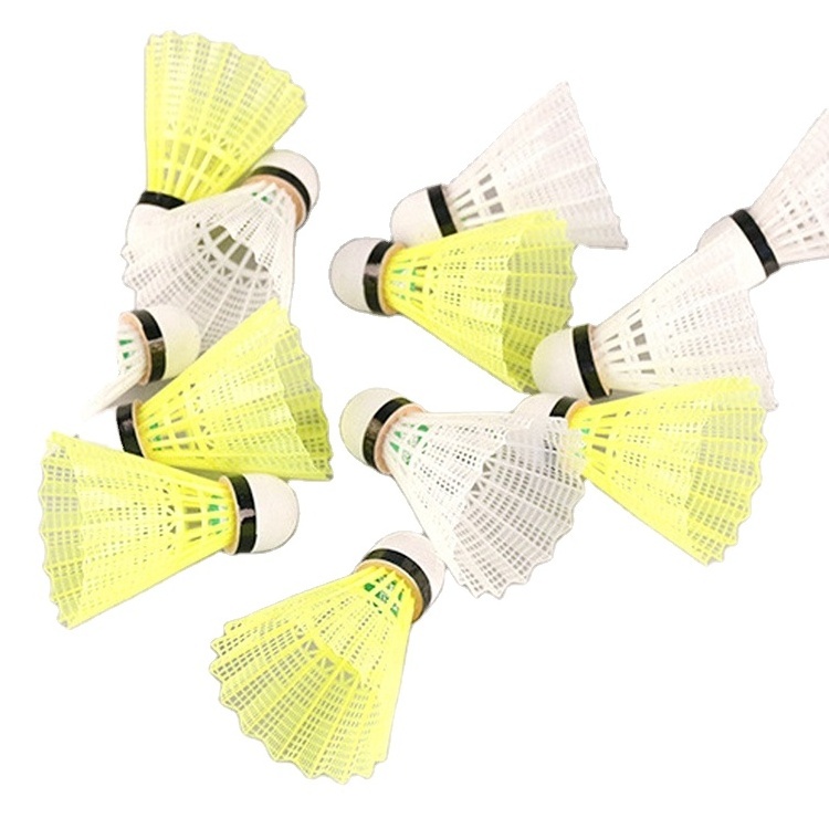 Top Grade Badminton Products Durable Badminton Shuttlecock Customized Nylon Badminton Shuttlecock