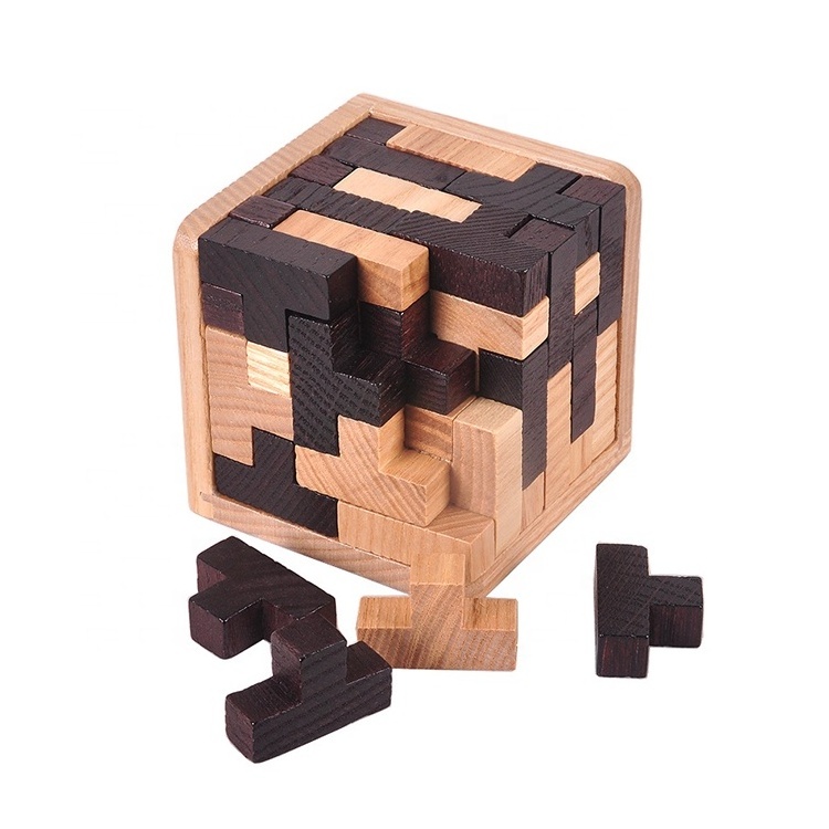 Wooden Large Puzzle Kongming Luban Lock