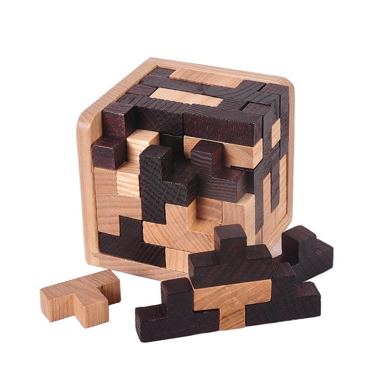 Wooden Large Puzzle Kongming Luban Lock