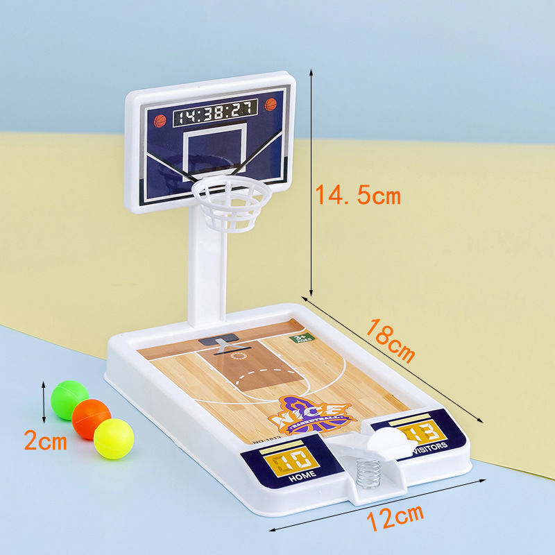 Desktop shooting game mini basketball hoop pinball children's indoor parent-child interactive leisure toy