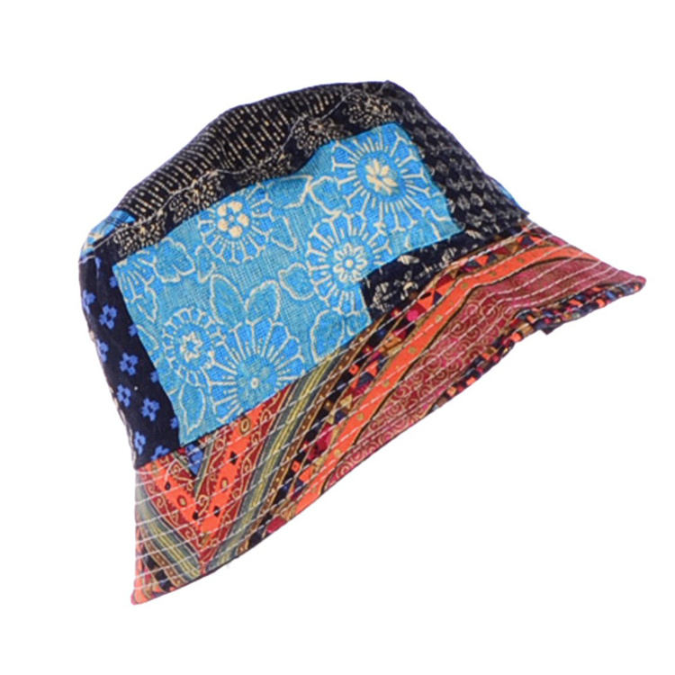 OEM Custom Printed Reversible Travel Fisherman Hat Cotton Casual Unisex Sublimation Bucket Hat