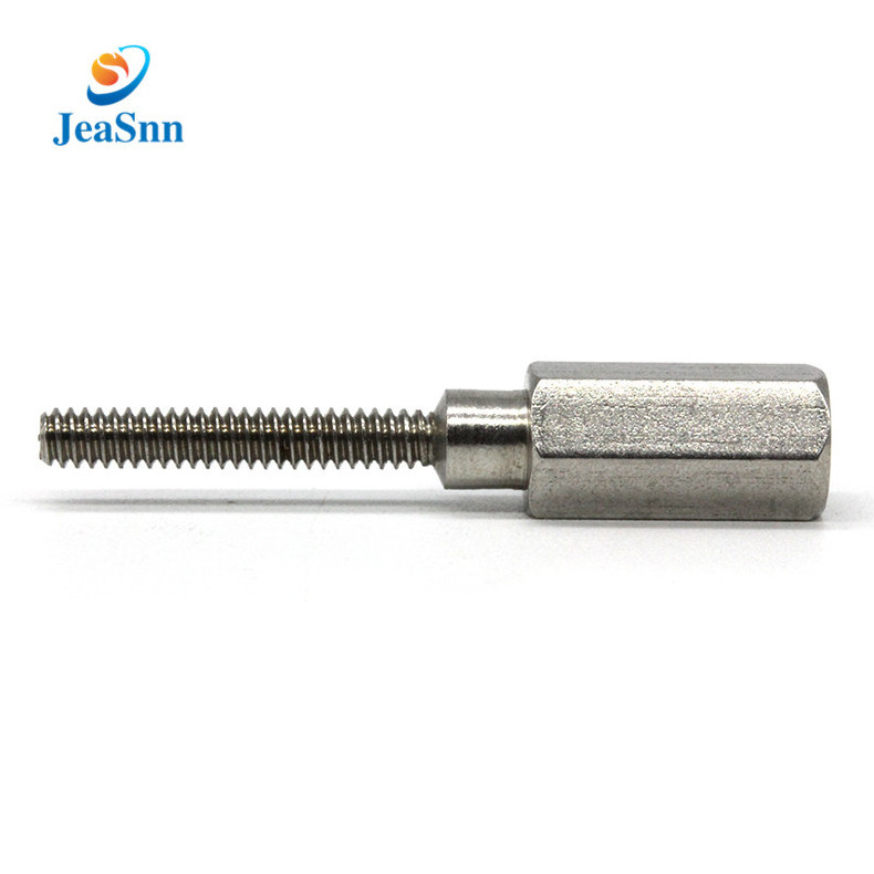 Custom made Hexagonal metric spacers m8 threaded male female stainless steel hex standoff