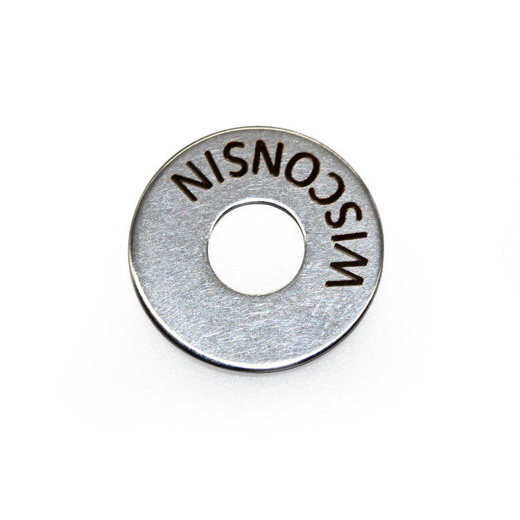 China supplier custom metal carbon iron gi shim fender plain pitching ss washer small disc engraved stainless steel flat washers