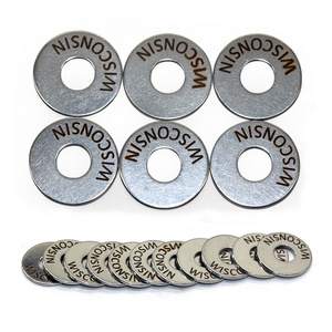 China supplier custom metal carbon iron gi shim fender plain pitching ss washer small disc engraved stainless steel flat washers