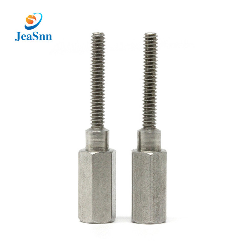 Custom made Hexagonal metric spacers m8 threaded male female stainless steel hex standoff