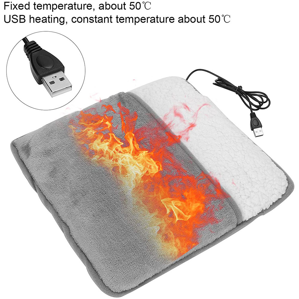 Winter Household USB codeless electric rechargeable Heating Foot Warmer heater