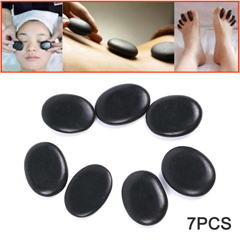 factory Energetic Smooth Nature-inspired Glossy Comforting hot Basalt massage stone