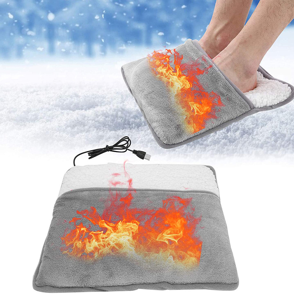 Winter Household USB codeless electric rechargeable Heating Foot Warmer heater