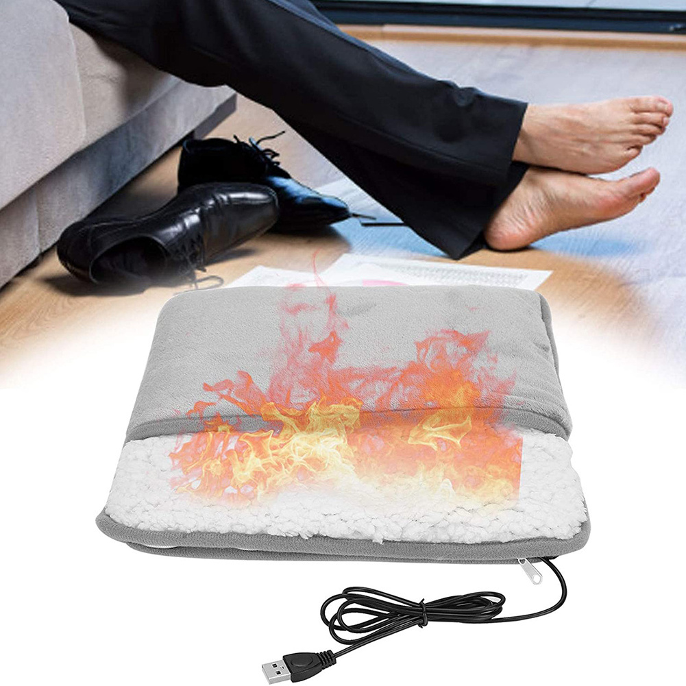 Winter Household USB codeless electric rechargeable Heating Foot Warmer heater