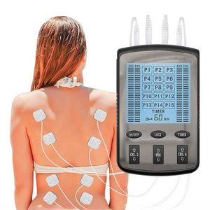 15 Modes Electric portable EMS Muscle Stimulator TENS unit Therapy Digital Pulse neck and back massager