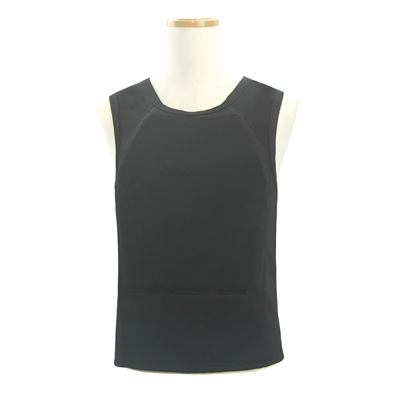 Wholesale Ultrathin T-shirt Tactical Gear Black Soft Concealed Vest Concealed Vest Protective Tactical Vest