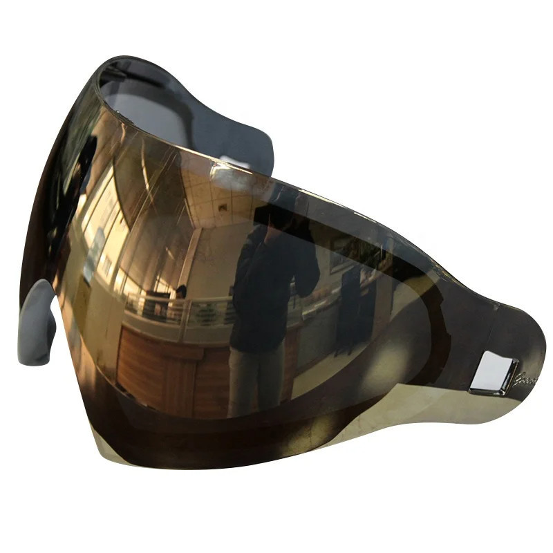 Wholesales Paintball Anti-fog double lens Available Spare Replaceable Dual Lenses for DYE I4 Mask