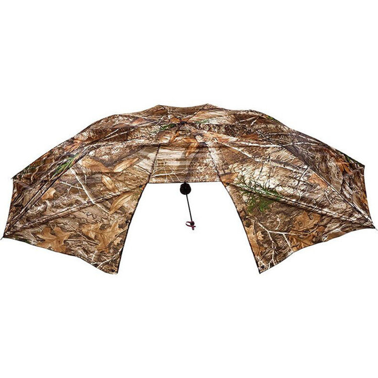 Customized Camouflage Stump Tree House Umbrella Jungle Forest Umbrella On The Ground Blinds Screw Into The Tree