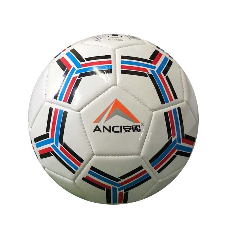 Promotional Soccer Ball Size 5 Durable Inflatable PVC Synthetic Leather Soccer Ball Football