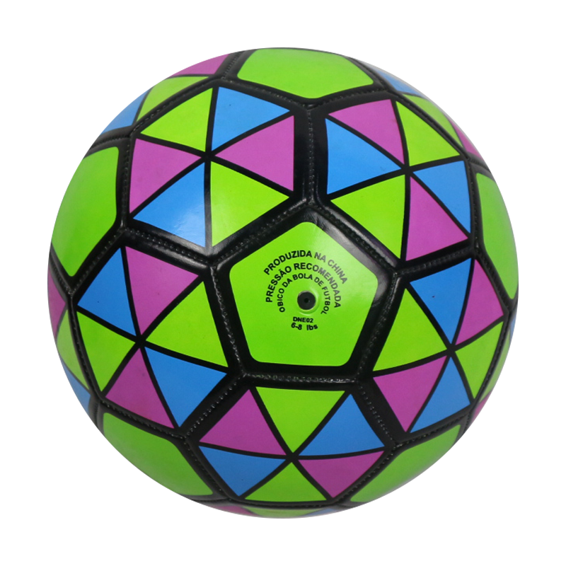 Factory direct training custom size 5 fashionable PVC soccer ball