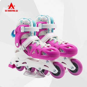 Hot sell Custom cost effective sport Adjustable inline roller skates and flashing roller skate