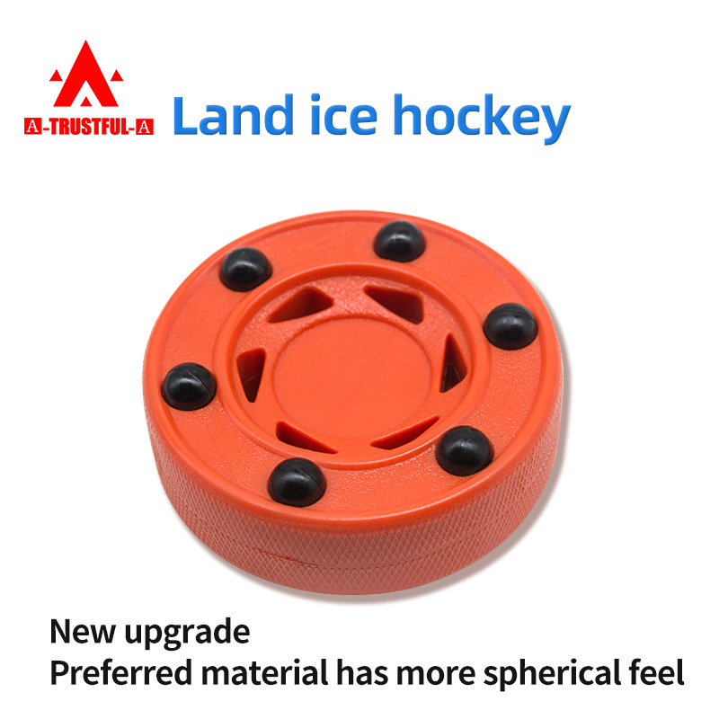 Wholesale High Quality Land Hockey 75*24mm Rubber Hockey Puck