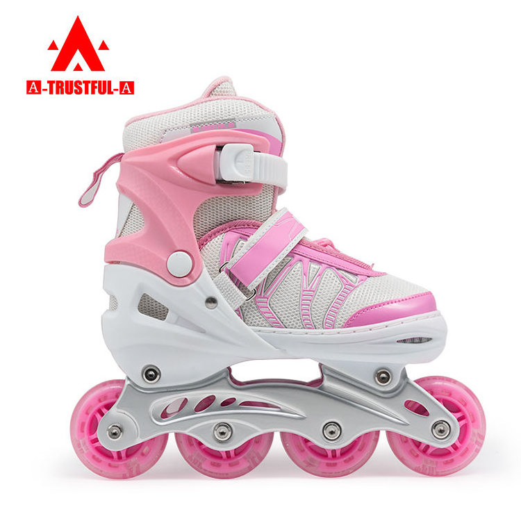 Hot Sale Popular Girls High Quality Adjustable Roller Skates Kids Outdoor Sports Inline Skates