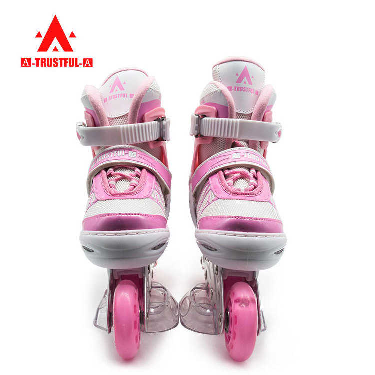 Hot Sale Popular Girls High Quality Adjustable Roller Skates Kids Outdoor Sports Inline Skates