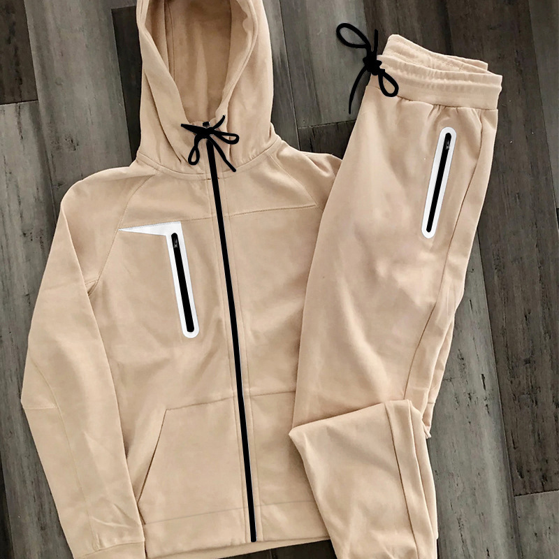 custom training activewear blank zip up two piece sportswear men tracksuit and clothes sports men jogger track suits wear set